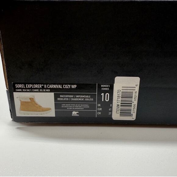 NIB • Sorel Women\'s Explorer II Carnival Cozy Waterproof Boot Size: 10 main image 7